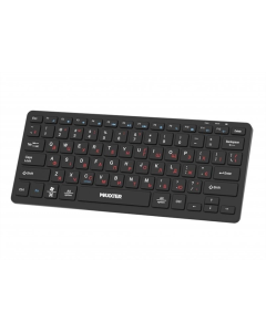 Клавіатура бездротова Maxxter KBW-C01B-UA Чорна (Black)
