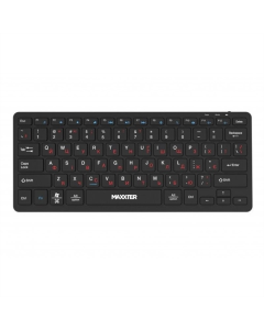 Клавіатура бездротова Maxxter KBW-C01B-UA Чорна (Black)