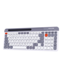 Клавіатура бездротова Maxxter KBW-02G-UA Сіра (Silver)