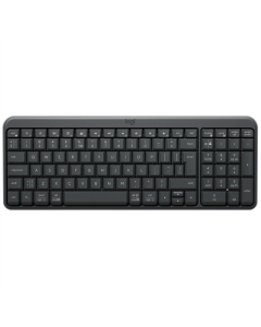 Клавіатура бездротова Logitech K250 Сіра (Graphite)