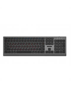 Клавіатура бездротова Maxxter KBW-01G-UA Сіра (Grey/Black)