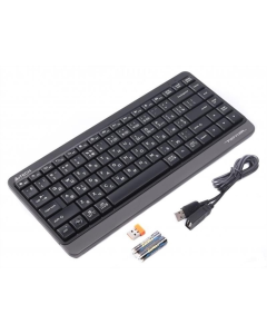 Клавіатура бездротова A4Tech FBK11 Сіра (Grey)