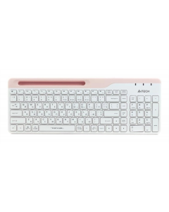 Клавіатура бездротова A4Tech Fstyler FBK25 Біла (White)