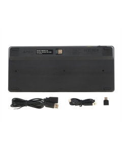 Клавіатура бездротова A4Tech FBK26C AS Black Чорна (Black)