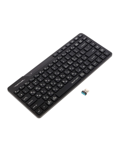 Клавіатура бездротова A4Tech FBK26C AS Black Чорна (Black)