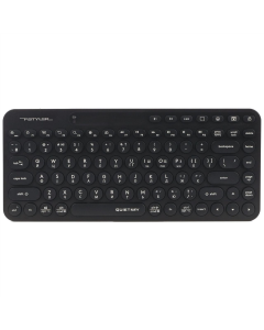 Клавіатура бездротова A4Tech FBK36C AS Чорна (Black)