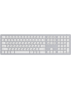 Клавиатура беспроводная OfficePro SK1550W Белая (White)