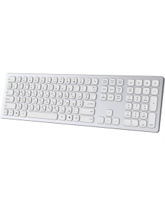 Клавиатура беспроводная OfficePro SK1550W Белая (White)