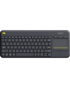 Клавіатура бездротова Logitech K400 Plus Чорна (Black)