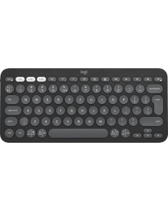 Клавіатура бездротова Logitech Pebble Keys 2 K380s Чорна (Graphite)