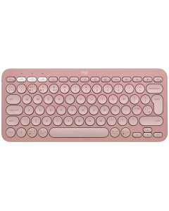 Клавіатура бездротова Logitech Pebble Keys 2 K380s Рожева (Rose)