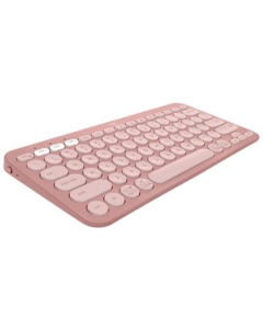 Клавіатура бездротова Logitech Pebble Keys 2 K380s Рожева (Rose)