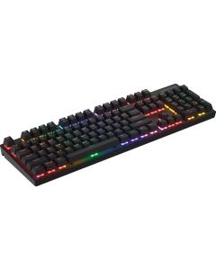 Беспроводная клавиатура Hator Icefall Mecha Rainbow Черная (Black)
