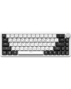 Беспроводная клавиатура GamePro Asgard Valhalla MK210W Pro Белая (White)