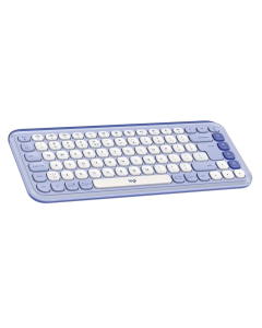 Клавіатура Bluetooth Logitech Pop Icon Keys Фіолетова (Lilac)
