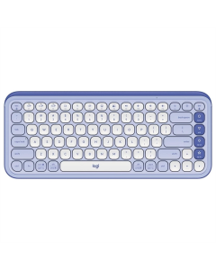 Клавіатура Bluetooth Logitech Pop Icon Keys Фіолетова (Lilac)