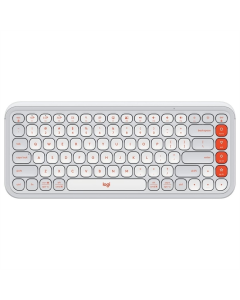 Клавіатура Bluetooth Logitech Pop Icon Keys Біла (White)