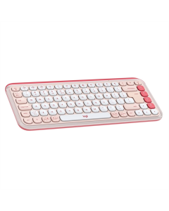 Клавиатура Bluetooth Logitech Pop Icon Keys Розовая (Rose)