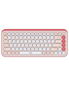 Клавіатура Bluetooth Logitech Pop Icon Keys Рожева (Rose)