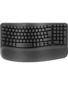 Клавіатура бездротова Logitech Wave Keys Сіра (Graphite)