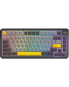 Клавіатура бездротова Ajazz AK820 Max Plus Day Dream Switch Чорна (Black)