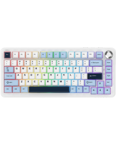 Беспроводная клавиатура Ajazz AK820 Max Plus Day Dream Switch Белая (White)