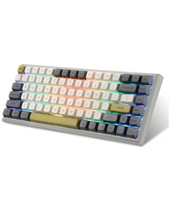 Клавіатура бездротова Motospeed SK84 Outemu Червона (Red Grey)