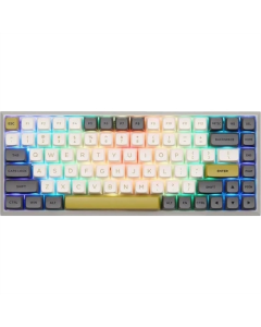 Клавіатура бездротова Motospeed SK84 Outemu Червона (Red Grey)