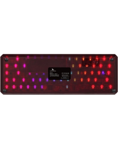 Клавіатура бездротова Motospeed Darmoshark K5 Gateron Red Червона (Red Black)