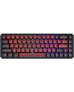 Клавіатура бездротова Motospeed Darmoshark K5 Gateron Red Червона (Red Black)