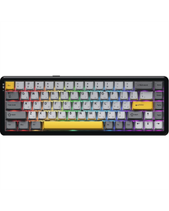 Клавіатура бездротова Ajazz AK680 Max (8+8K) Magnetic Switch Чорна (Black)