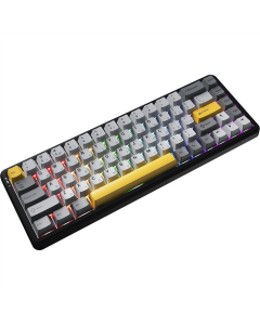 Клавіатура бездротова Ajazz AK680 Max (8+8K) Magnetic Switch Чорна (Black)