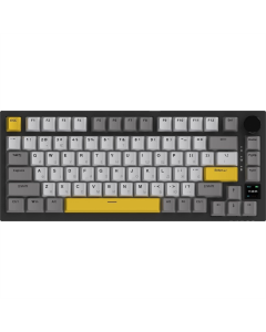 Клавіатура бездротова Ajazz AK820 Pro Gift Switch Чорна (Black)