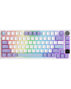 Клавіатура бездротова Ajazz AK820 Pro Gift Switch Фіолетова (Purple)