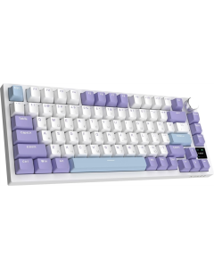 Клавіатура бездротова Ajazz AK820 Pro Gift Switch Фіолетова (Purple)