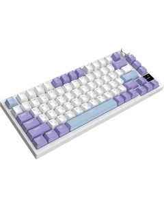 Клавіатура бездротова Ajazz AK820 Pro Gift Switch Фіолетова (Purple)