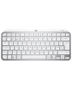 Клавіатура Bluetooth Logitech MX Keys Mini Minimalist Illuminate Сіра (Pale Grey)
