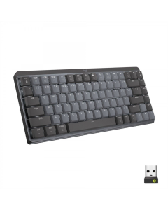 Клавіатура Bluetooth Logitech MX Mechanical Mini Illuminated Сіра (Graphite)
