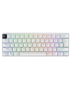 Клавіатура бездротова Logitech G PRO X 60 TKL GX Optical Біла (White Tactile)