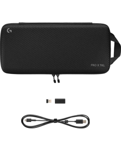 Клавіатура бездротова Logitech G PRO X TKL Lightspeed Tactil Чорна (Black)