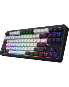 Клавіатура бездротова Hator Rockfall 3 Mecha TKL Чорна (Orange Black)