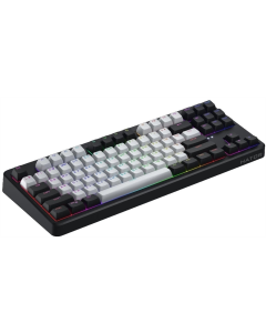 Клавіатура бездротова Hator Rockfall 3 Mecha TKL Чорна (Orange Black)