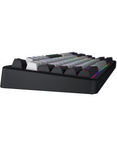 Клавіатура бездротова Hator Rockfall 3 Mecha TKL Чорна (Orange Black)