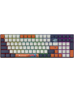 Клавіатура бездротова Motospeed Darmoshark K1 Pro Gateron Синя (Blue Grey)