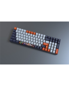 Клавіатура бездротова Motospeed Darmoshark K1 Pro Gateron Синя (Blue Grey)