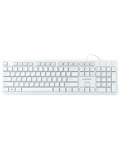 Клавіатура Gembird KB-MCH-03-W-UA Біла (White)