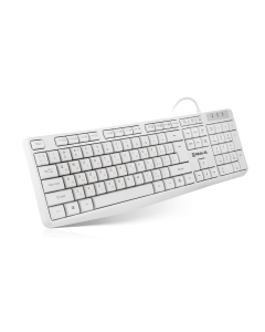Клавіатура REAL-EL RK-513 Біла (White)