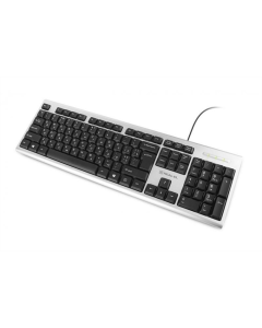 Клавіатура REAL-EL 507 Standard Сіра (Silver)