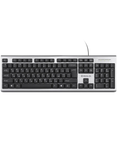 Клавиатура REAL-EL 507 Стандарт Серебристая