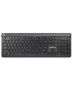 Клавиатура REAL-EL Comfort 7085 Укр Черная (Black)